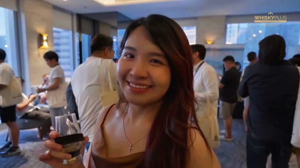 A guest at WhiskyPLUS